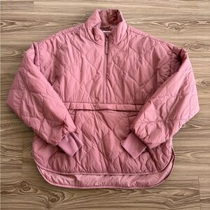 Old Navy Quilted Pullover Puffer Jacket - Pink